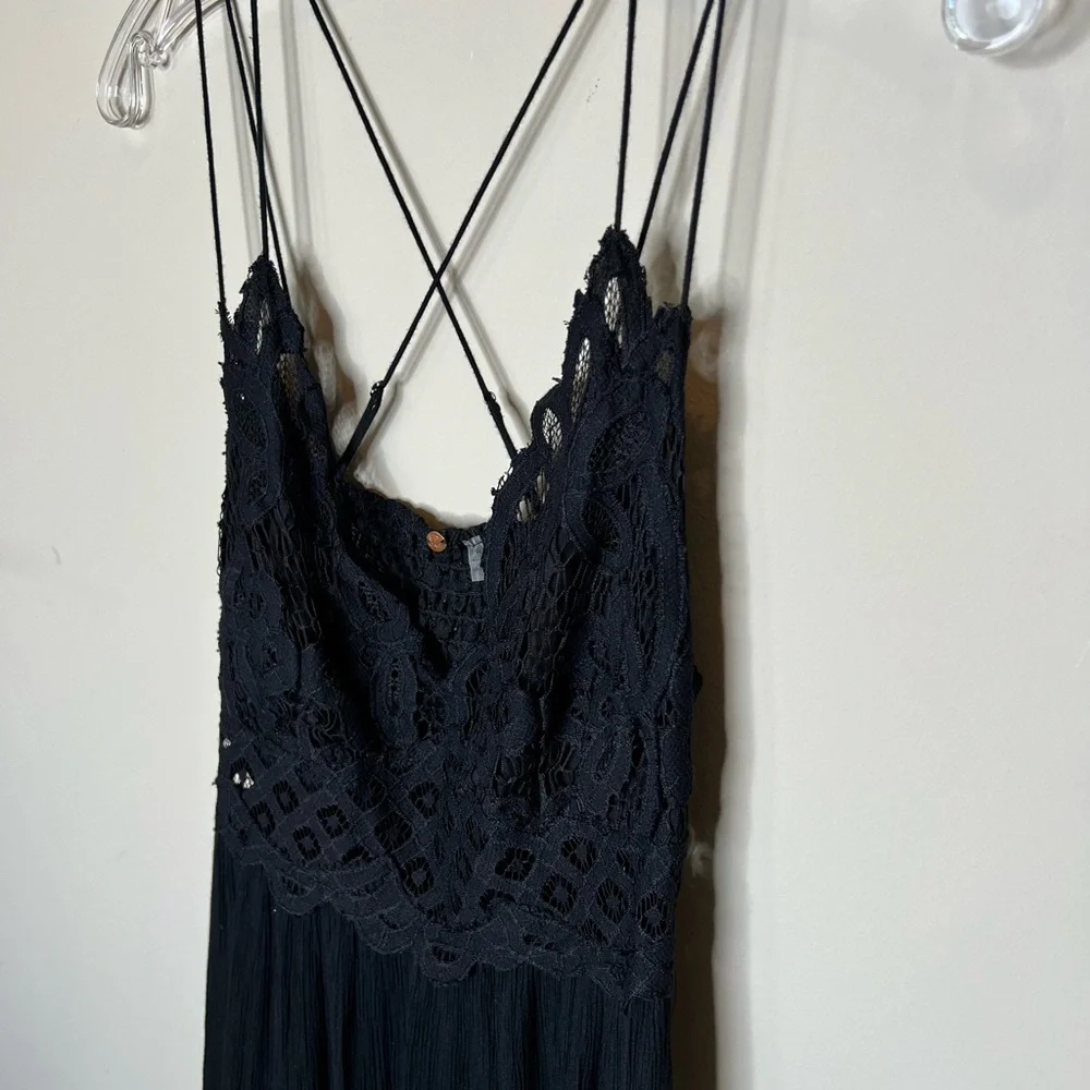 Free People Black Lace Dress - Picture 7 of 11